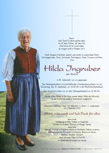Parte von Hilda Ingruber