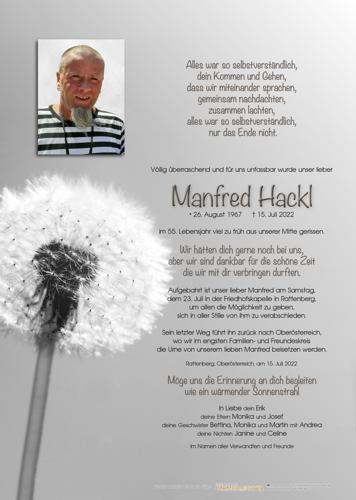 Parte von Manfred Hackl