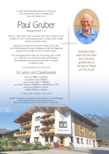 Parte von Paul Gruber