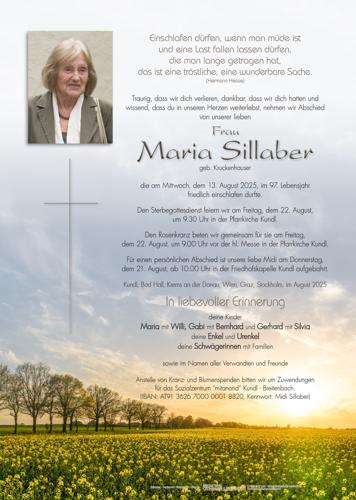 Parte von Maria Sillaber