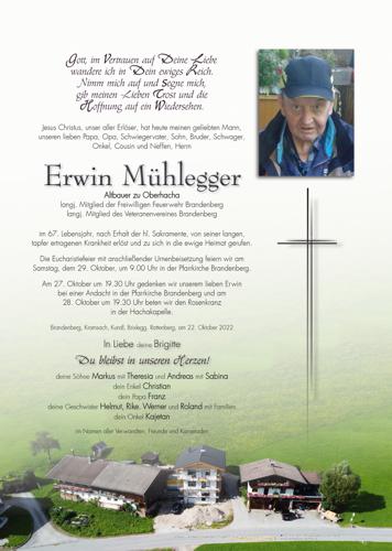 Parte von Erwin Mühlegger