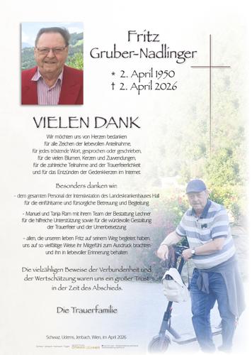 Parte von Fritz Gruber - Nadlinger