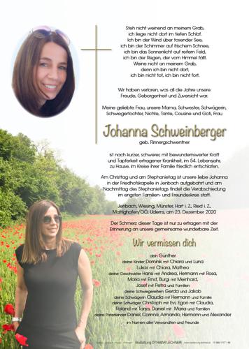 Parte von Johanna Schweinberger