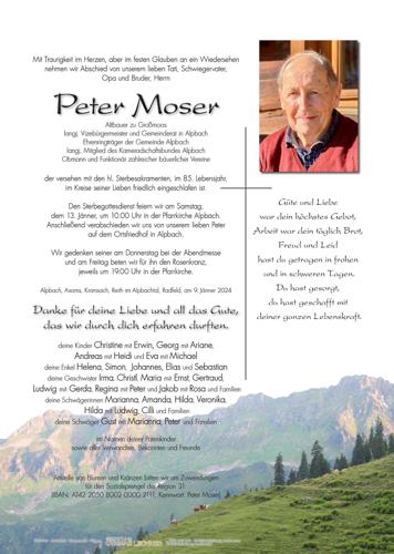 Parte von Peter Moser