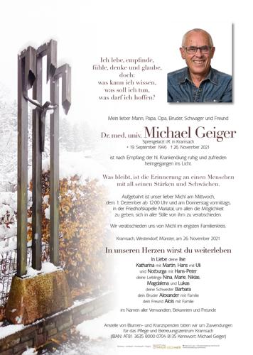 Parte von Michael Geiger