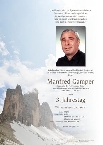 Parte von Manfred Gamper