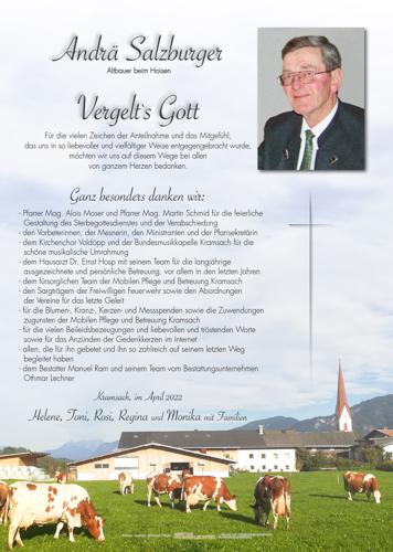Parte von Andrä Salzburger