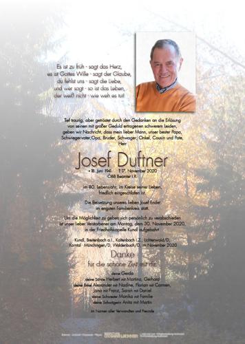 Parte von Josef Duftner