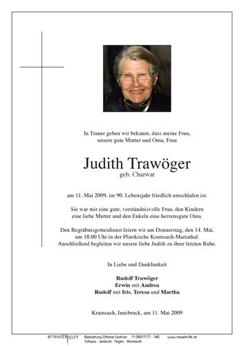 Parte von  Trawöger Judith Frau
