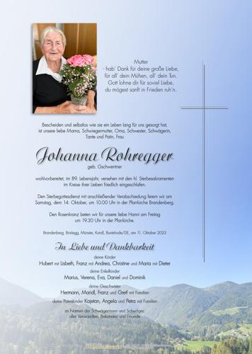 Parte von Johanna Rohregger