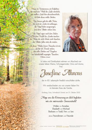 Parte von Josefine Ahrens