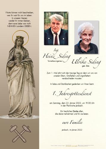 Parte von Ing. Heinz Dieter Siding
