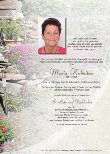 Parte von Maria Kulmitzer