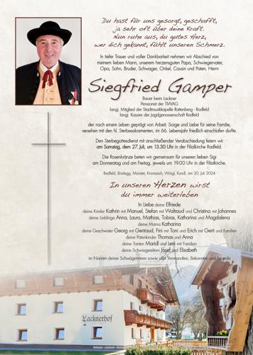 Parte von Siegfried Gamper