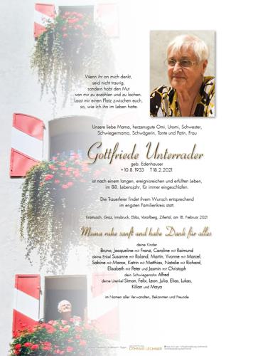Parte von Gottfriede Unterrader