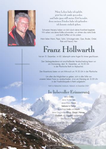 Parte von Franz Höllwarth