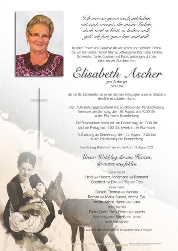 Parte von Elisabeth Ascher
