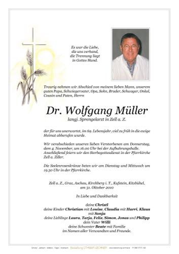 Parte von Wolfgang Müller