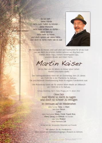 Parte von Martin Kaiser