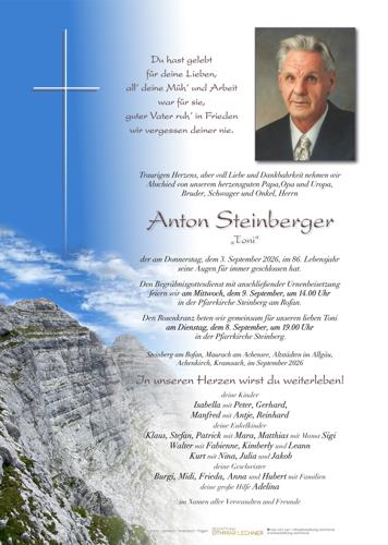 Parte von Anton Steinberger
