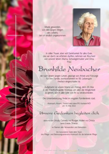 Parte von Brunhilde Neubacher