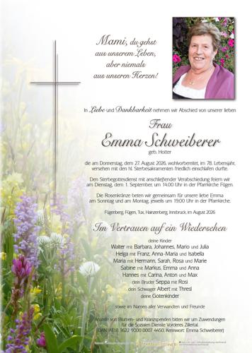 Parte von Emma Schweiberer