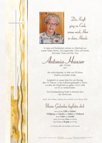 Parte von Antonia Hauser