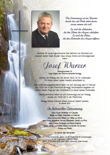 Parte von Josef Wurzer