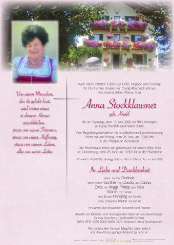 Parte von Anna Stockklausner