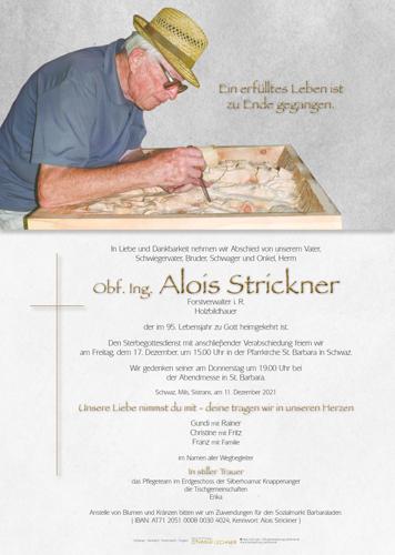 Parte von Alois Strickner
