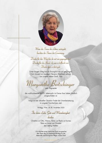 Parte von Margarethe Bertschinger