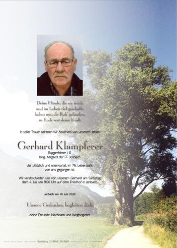 Parte von Gerhard Klampferer
