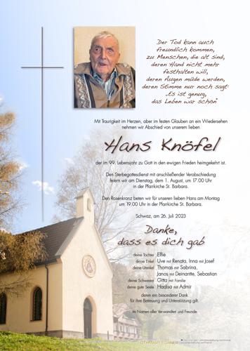 Parte von Hans Knöfel