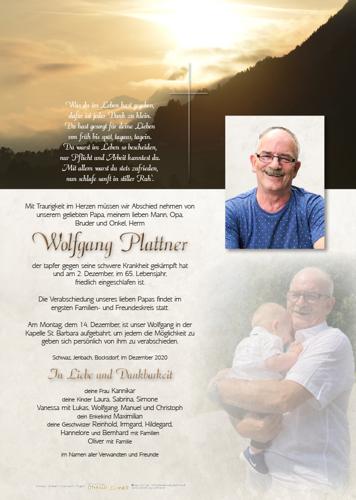 Parte von Wolfgang Plattner