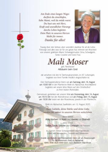 Parte von Mali Moser