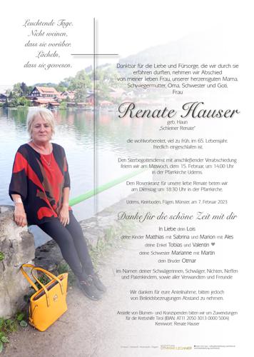 Parte von Renate Hauser