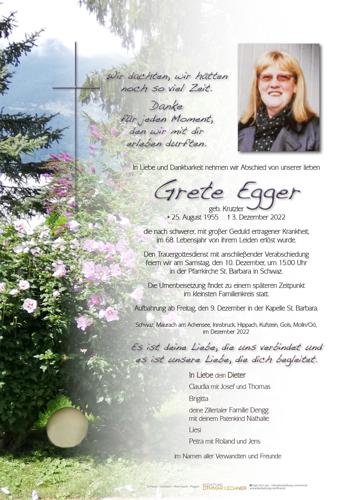 Parte von Margarethe Egger