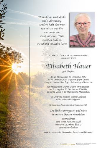 Parte von Elisabeth Hauer