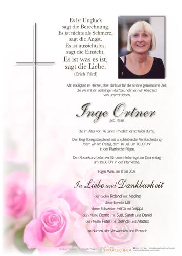 Parte von Inge Ortner