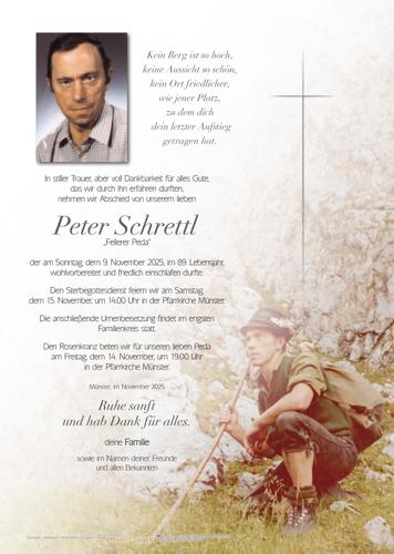 Parte von Peter Schrettl