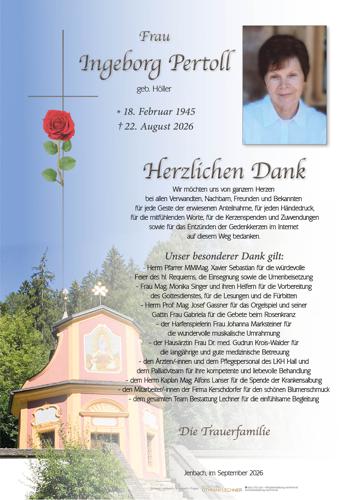 Parte von Ingeborg Pertoll