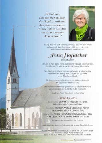 Parte von Anna Hoflacher