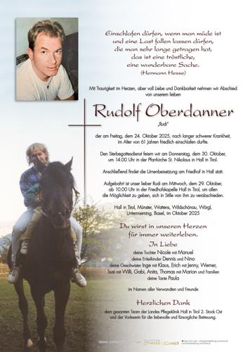 Parte von Rudolf Oberdanner