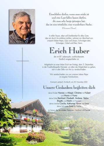 Parte von Erich Huber