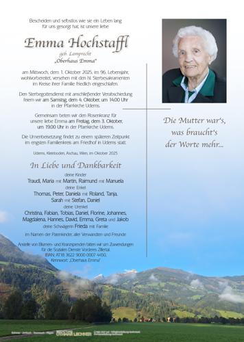 Parte von Emma Hochstaffl