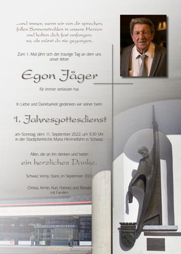Parte von Egon Jäger