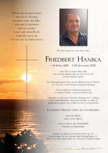 Parte von Friedbert Hanika