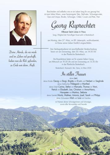 Parte von Georg Ruprechter