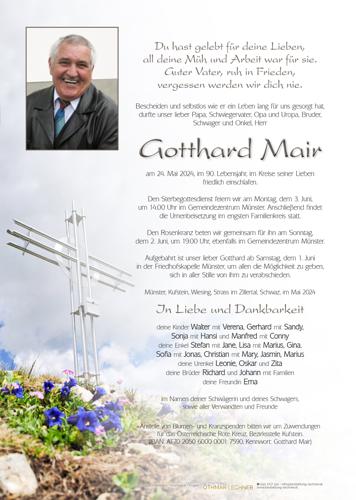 Parte von Gotthard Mair