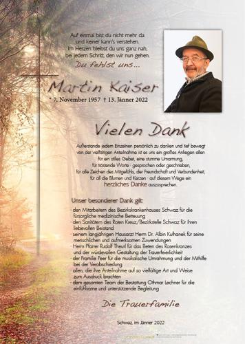 Parte von Martin Kaiser